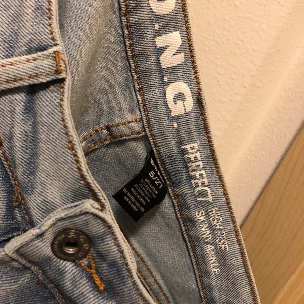 S.O.N.G. High Rise Skinny Ankle Denim